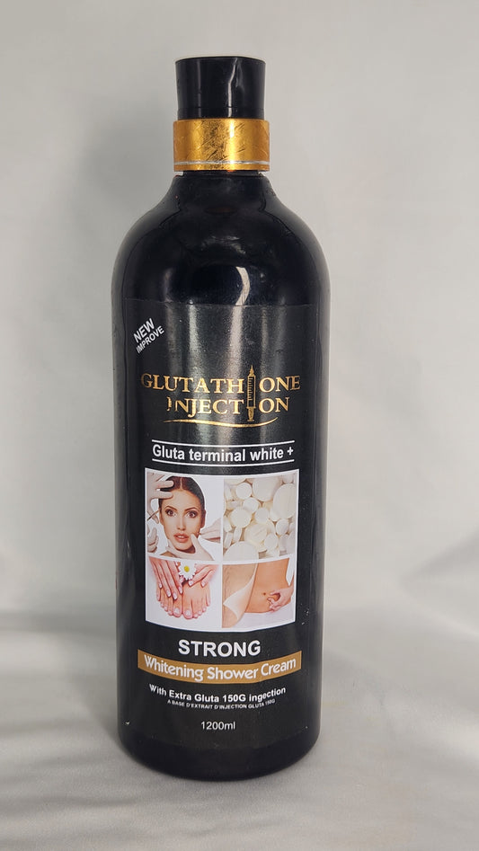 Glutathione injection gluta terminal white plus body wash Strong whitening with extra gluta 150g injection 1200ml